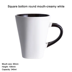 Wholesale customizable ceramic sublimation 11 oz 15 oz blank white coffee mugs cup