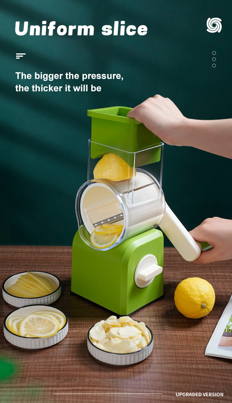 Yangda Top Hot Selling Vegetable Cutter Scraper Manual Operation Kitchen Slicing Grinding Machine for Fruit Vegetables