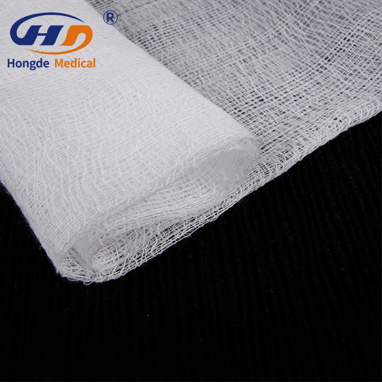 Medical Disposable custom hospital medical selvage gauze bandage porous gauze bandage