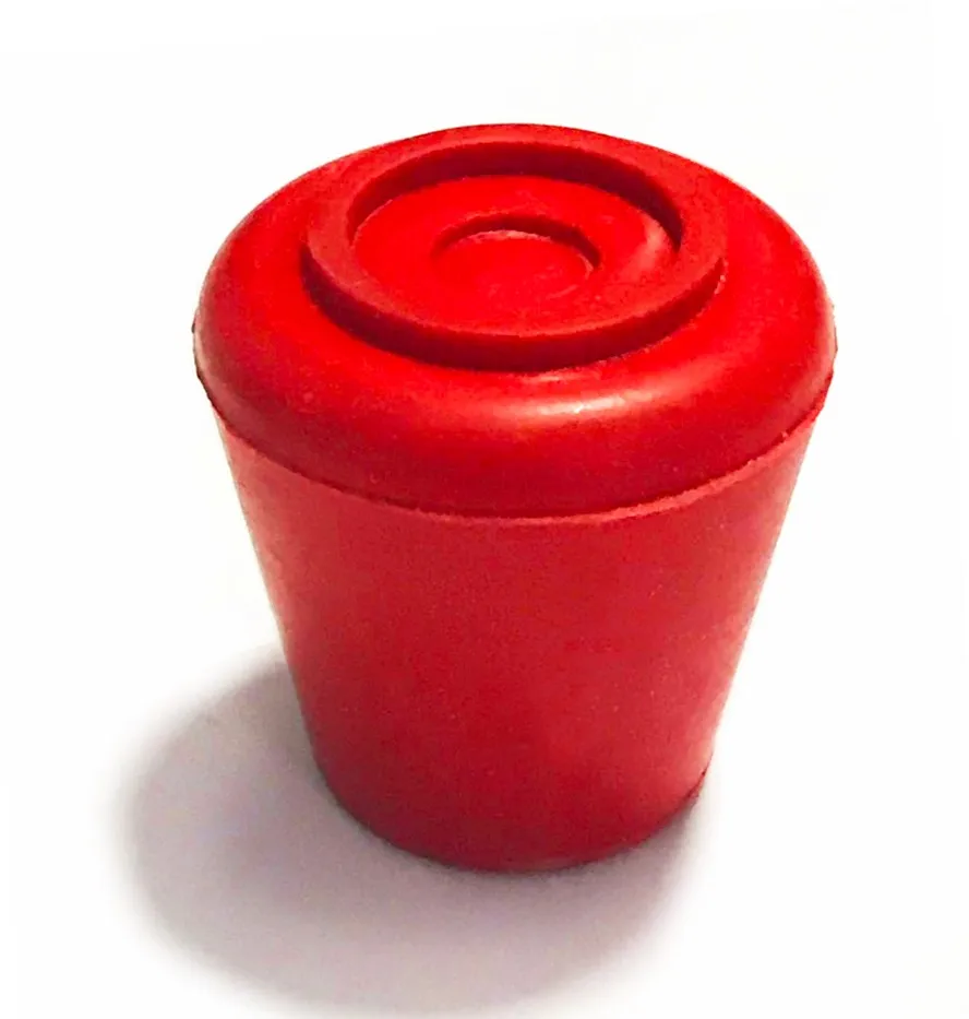 Round 19 mm white Wear Resistant Chair Tips