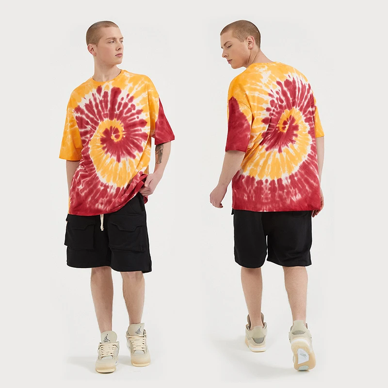 Colorful 3D Tees Psychedelic Tshirt Flashbacks Streetwear Brand Clothes Tie Dye Tops