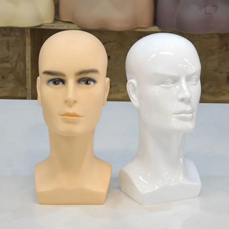 Hot New Products Promotion Realistic Man Mannequin Head