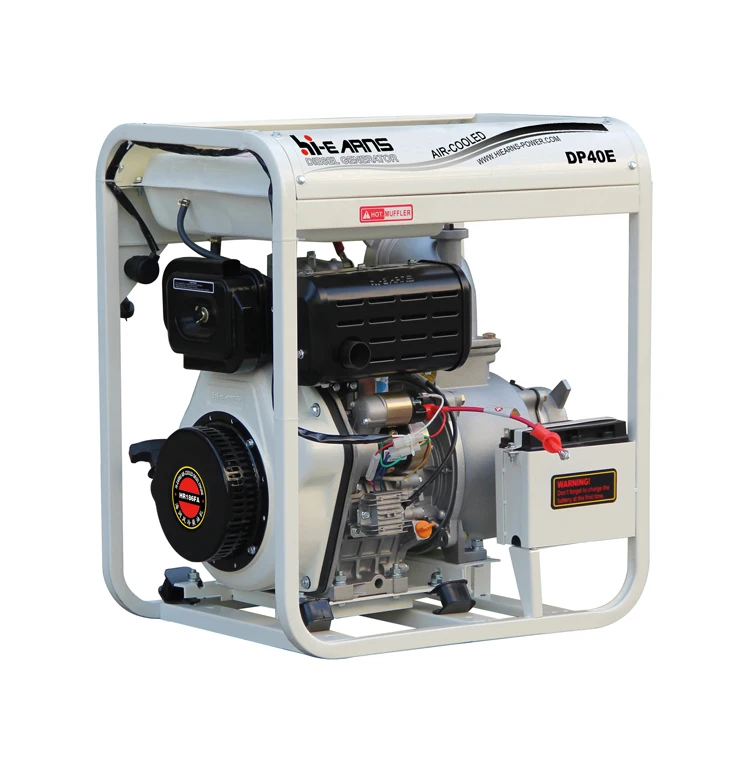 high quality air-cooled single cylinder 4 inch diesel water pump