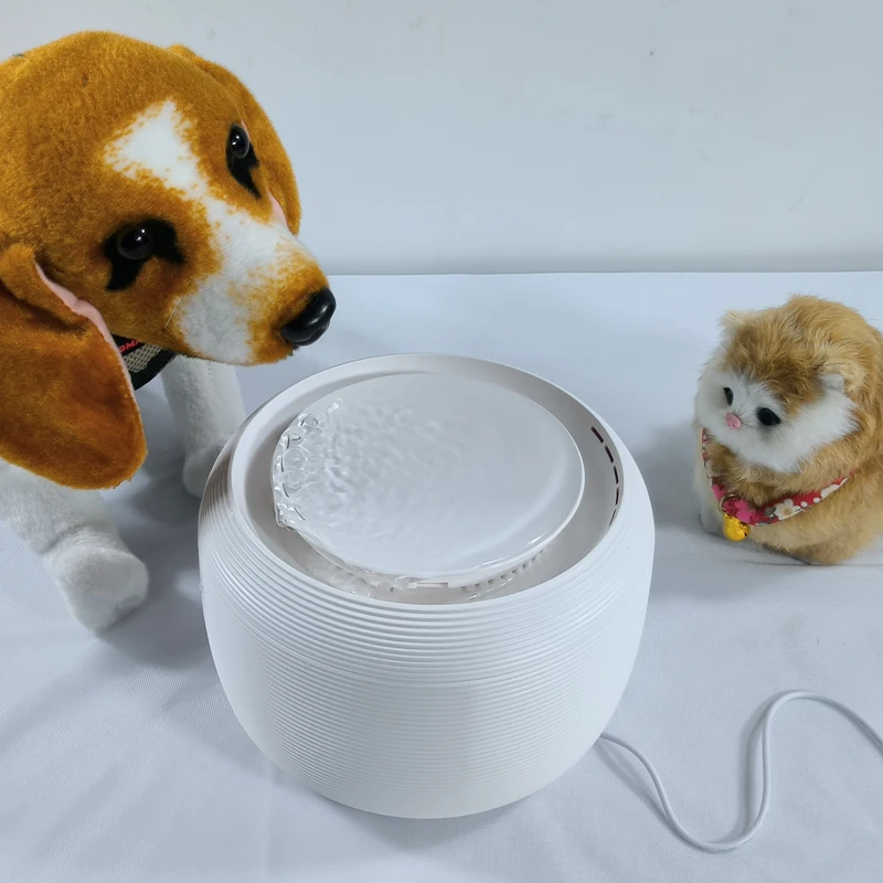 Electric Pet Cat Fountain Pet Drinking Bowl Dog Automatic Quiet Water Fountain