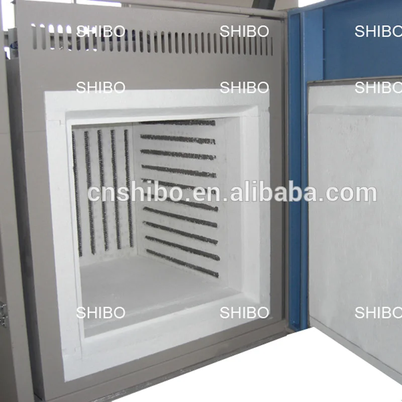 1200 высокотемпературная муфельная печь с программируемым контроллером 60 л