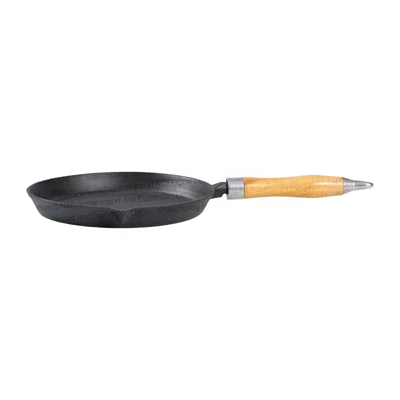 Cast Iron Non Stick Cookware Frying Pan Pre Seasoned Flat Griddle Pan