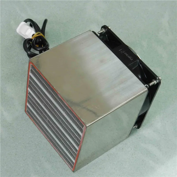Space room vehicle PTC air heater
