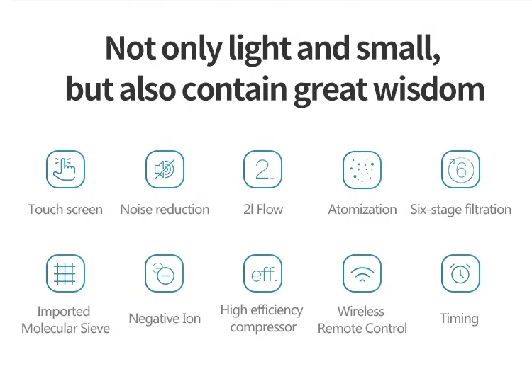  2 л производство медицинских устройств SK9000 CE кислородный портативный генератор концентратор кислорода для дома