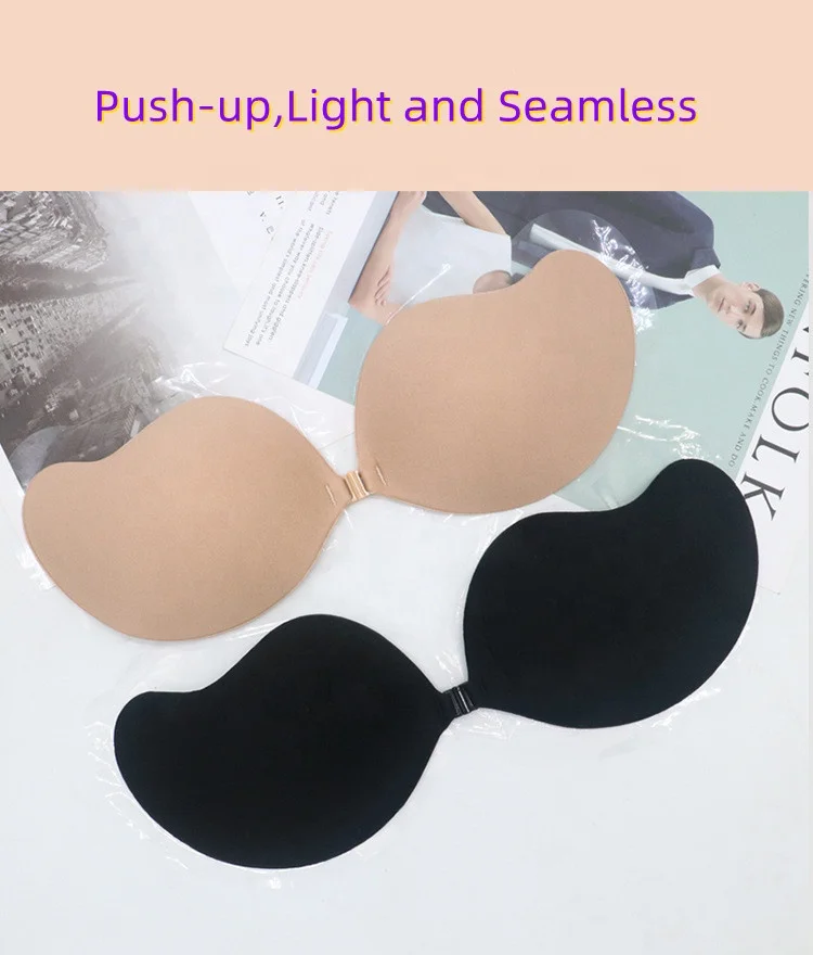 Bra for Women Strapless Bras for Women Hot Sex Adhesive Plus Size Cotton Sexy Invisible Backless Cup Sticky Bra