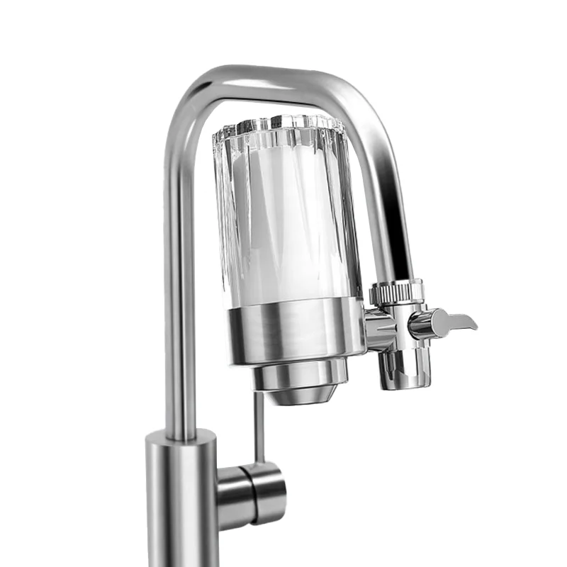 Filter Water Tap with Ceramic Percolator, Household Kitchen Faucet Water Purifier