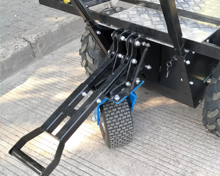 popular 4 wheel drive mini dumper trolly for garden,farm and agriculture/mini loader