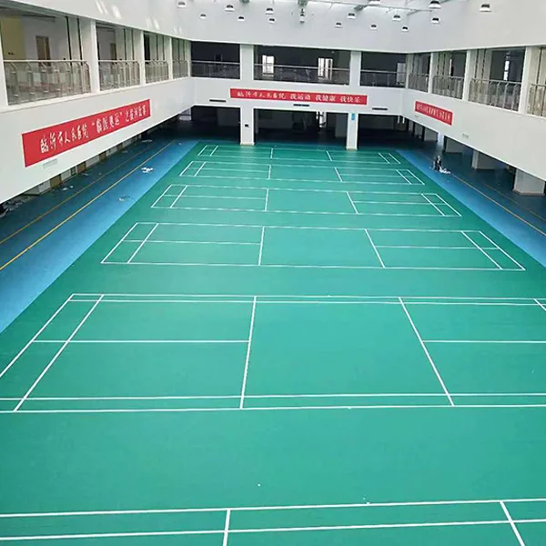 Same level quality foldable badminton gerflor taraflex sports flooring