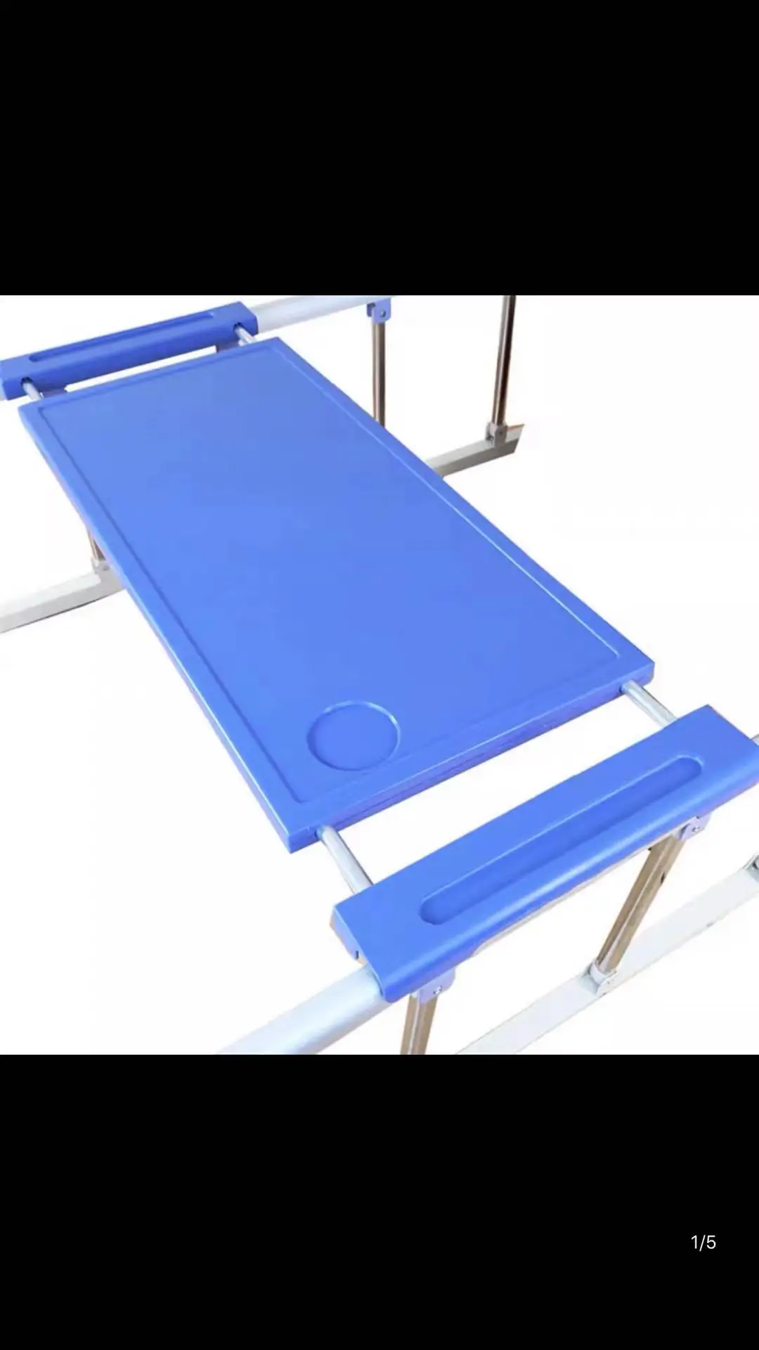 Hot selling  Medical ABS Tow Crank Manual 2 Function Hospital Bed With Aluminum Alloy for Patient use