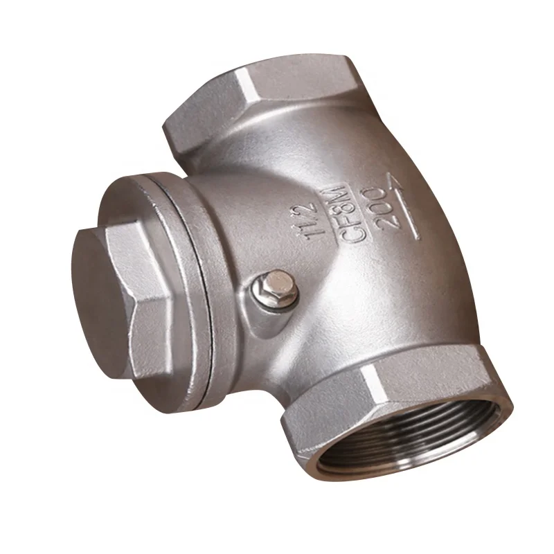 Check Valves Stainless Steel 304 316 Check Valve Swing Or Spring Type Check Valve