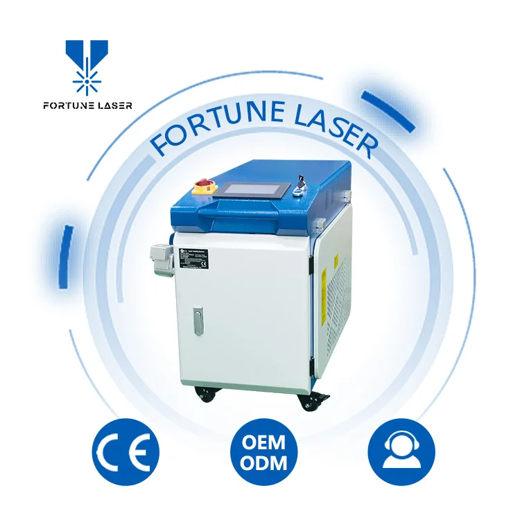 Fortune Laser 3000W Laser Rust Remover Laser Cleaning Machine Factory Supply 4 in 1 Lazer Cleaner Equipment Machine