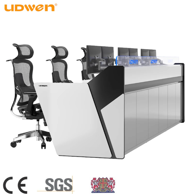 Security control center monitoring room console