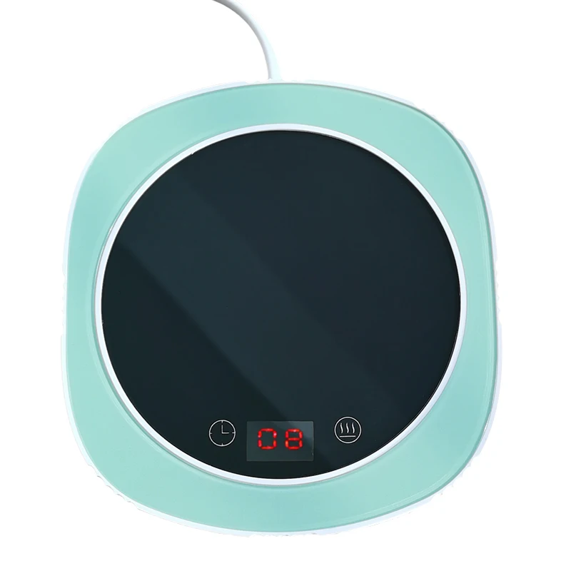 Office 110V 16W OEM Keep Warm Set 55C Temperature Pad Mat USB Electric Home Portable Cup Heater Coffee Gravity Thermal Coasters