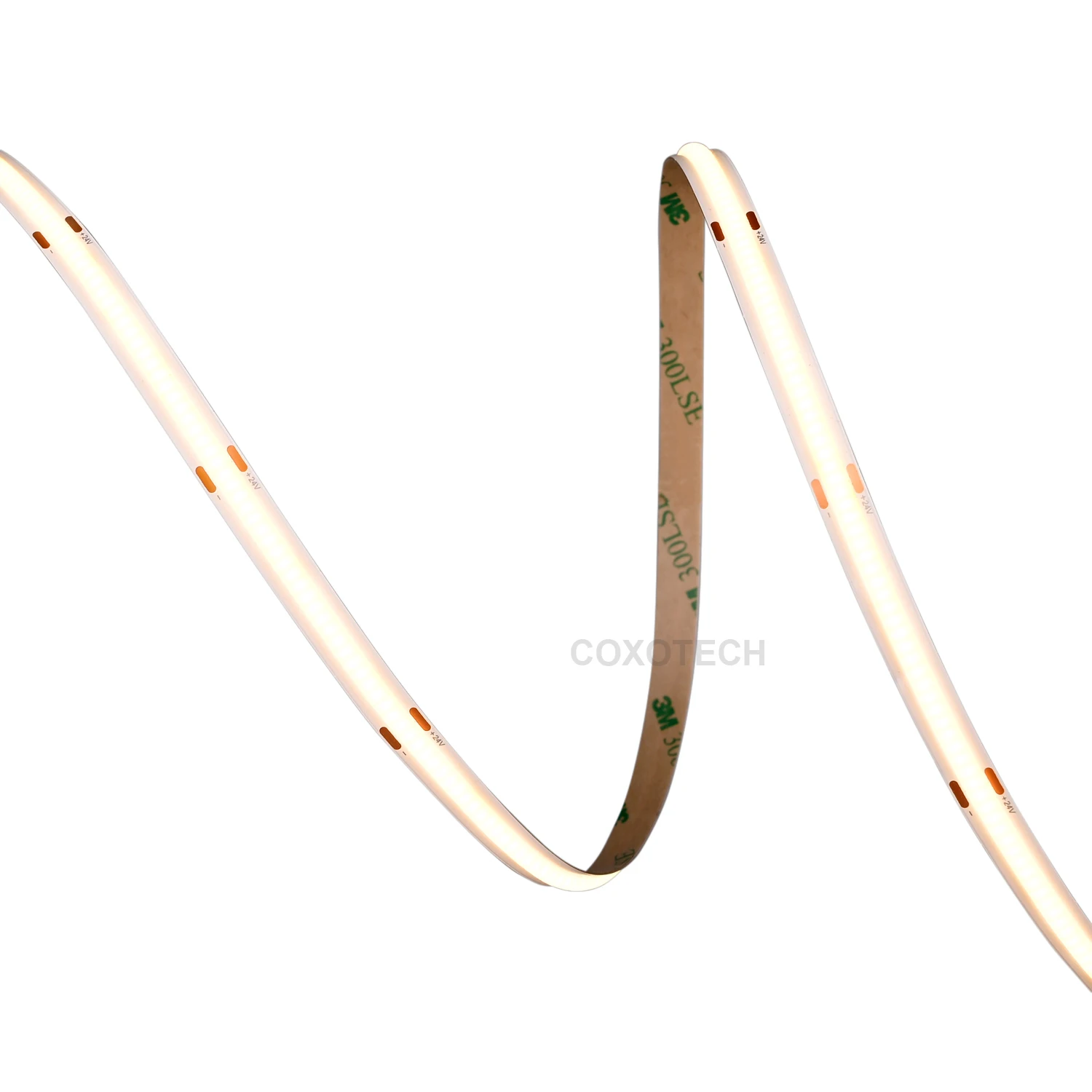 HL5000 Ra90 8mm wide 20M Ultra length DC24V 480 CHIP CC COB LED Strip