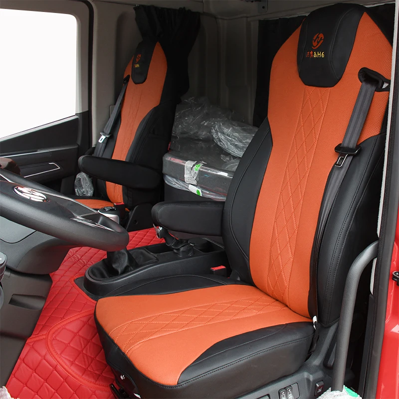 Iveco Stralis Hi Way Eurocargo heavy-duty truck dump series dedicated PVC wear-resistant and anti fouling seat cover