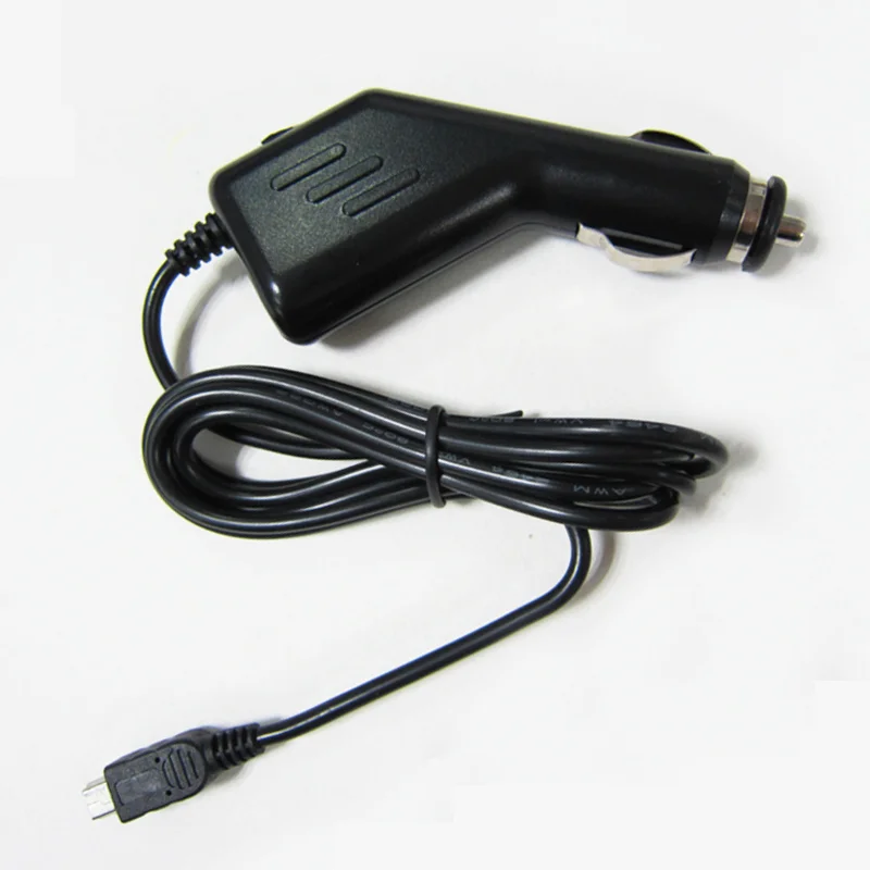 Custom Mini 5Pin B Usb To Car Cigar Charger Cigarette Lighter Charger Plug With Cable