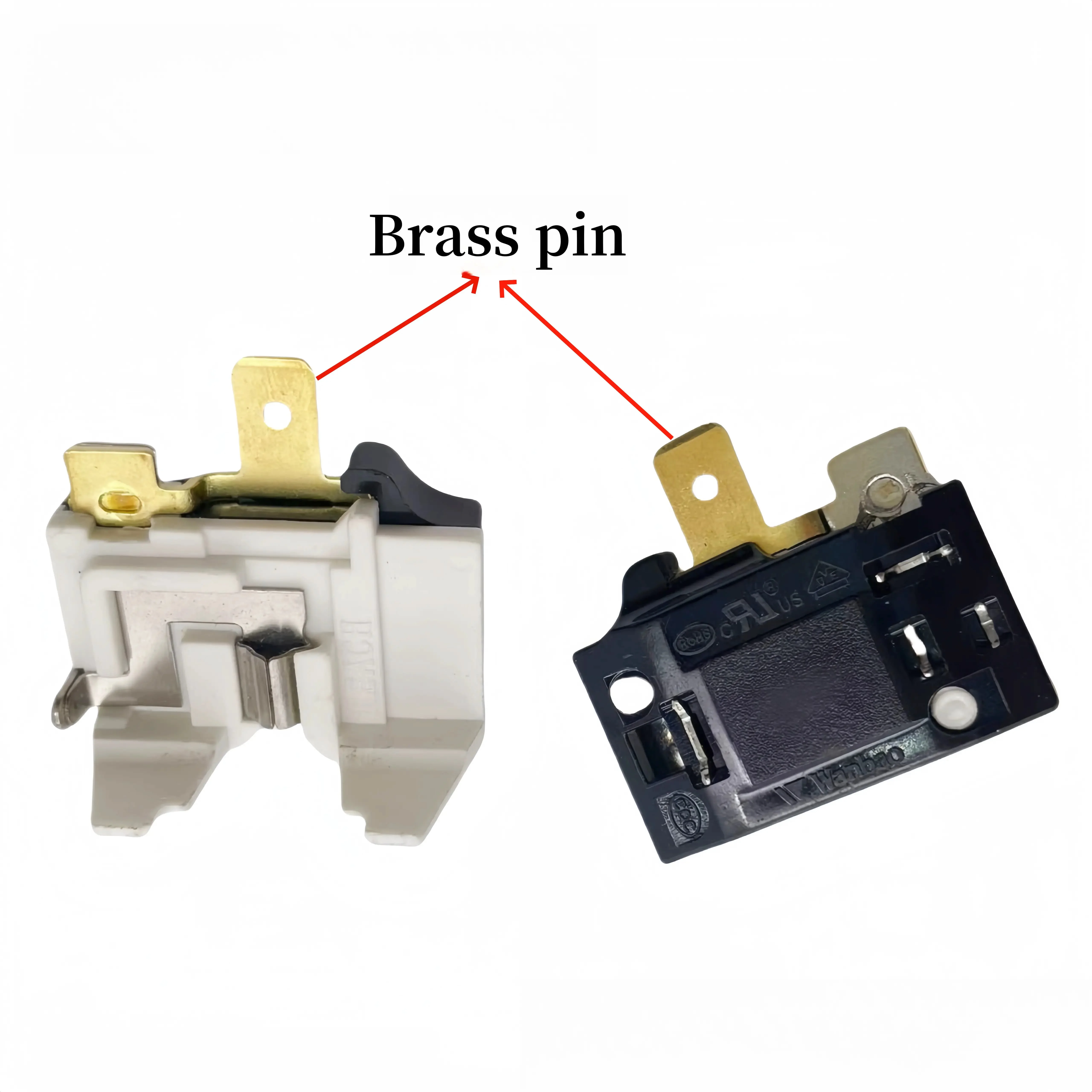 Relay Overload Protector for Refrigeration Compressor Voltage Protector Brass butterfly protector