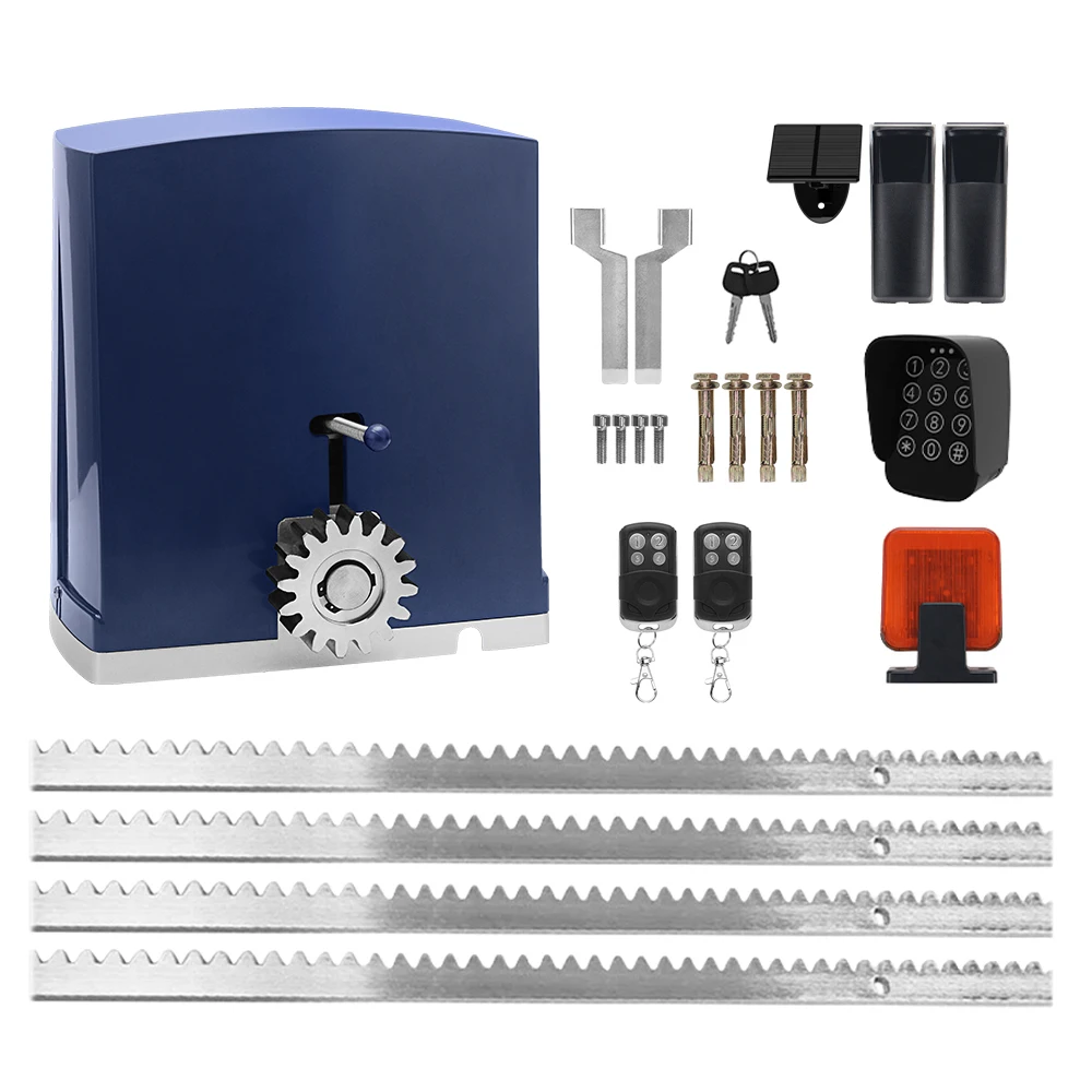 K2208 1000Kg Rack drive sliding electric slide gate opener door open Automatic Gate Motor for sliding gate
