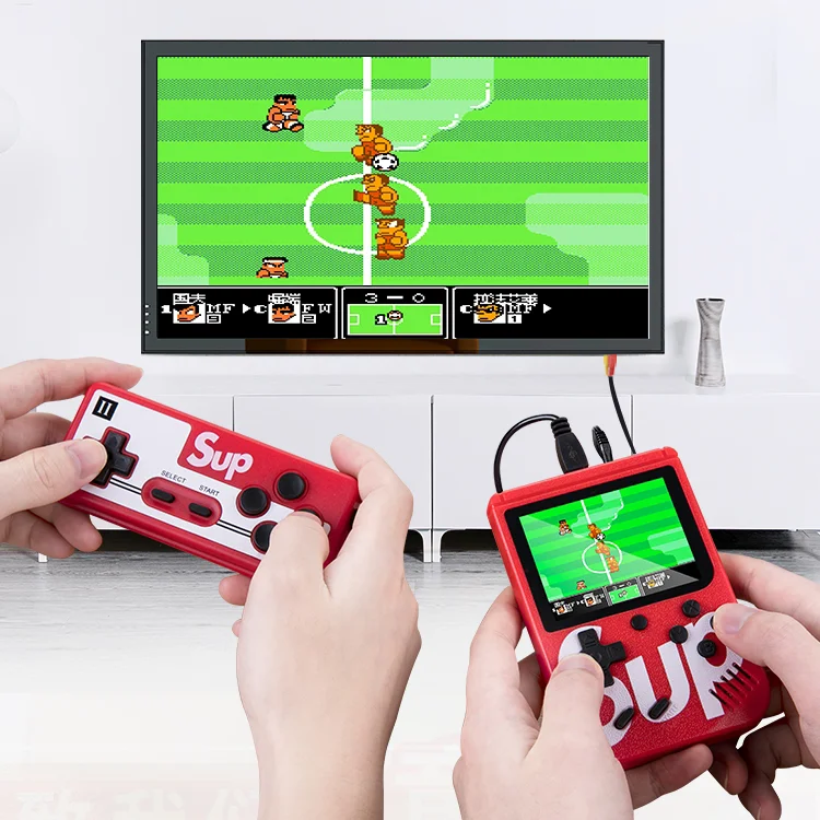 Портативная мини-консоль Sup игровой контроллер Consola De Videojuegos En 500 в 1 ручная карманная Ретро Игровая приставка Классическая