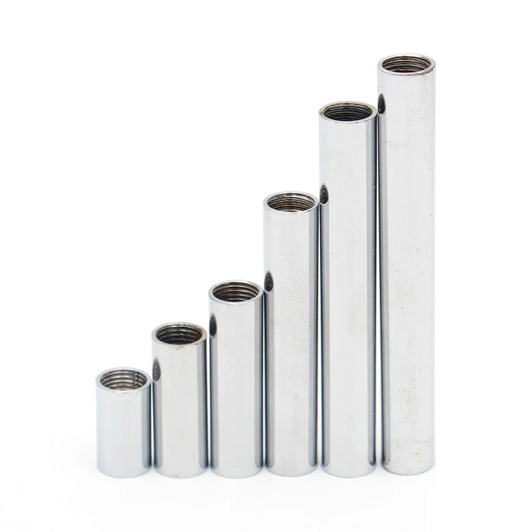 M10 Chrome Internal Threaded Tube Hollow Female Thread Rod