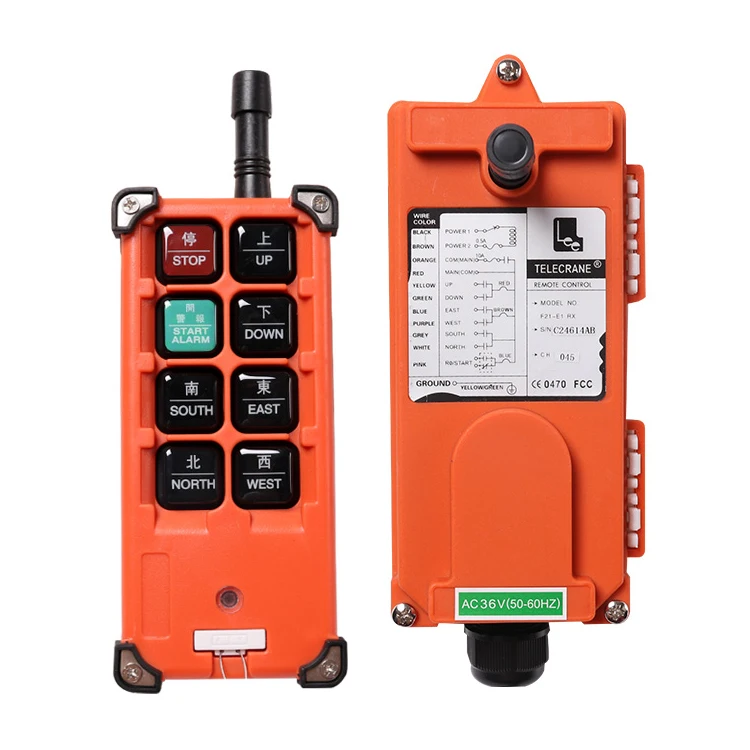 Industrial radio remote crane joystick wireless crane control and receiver