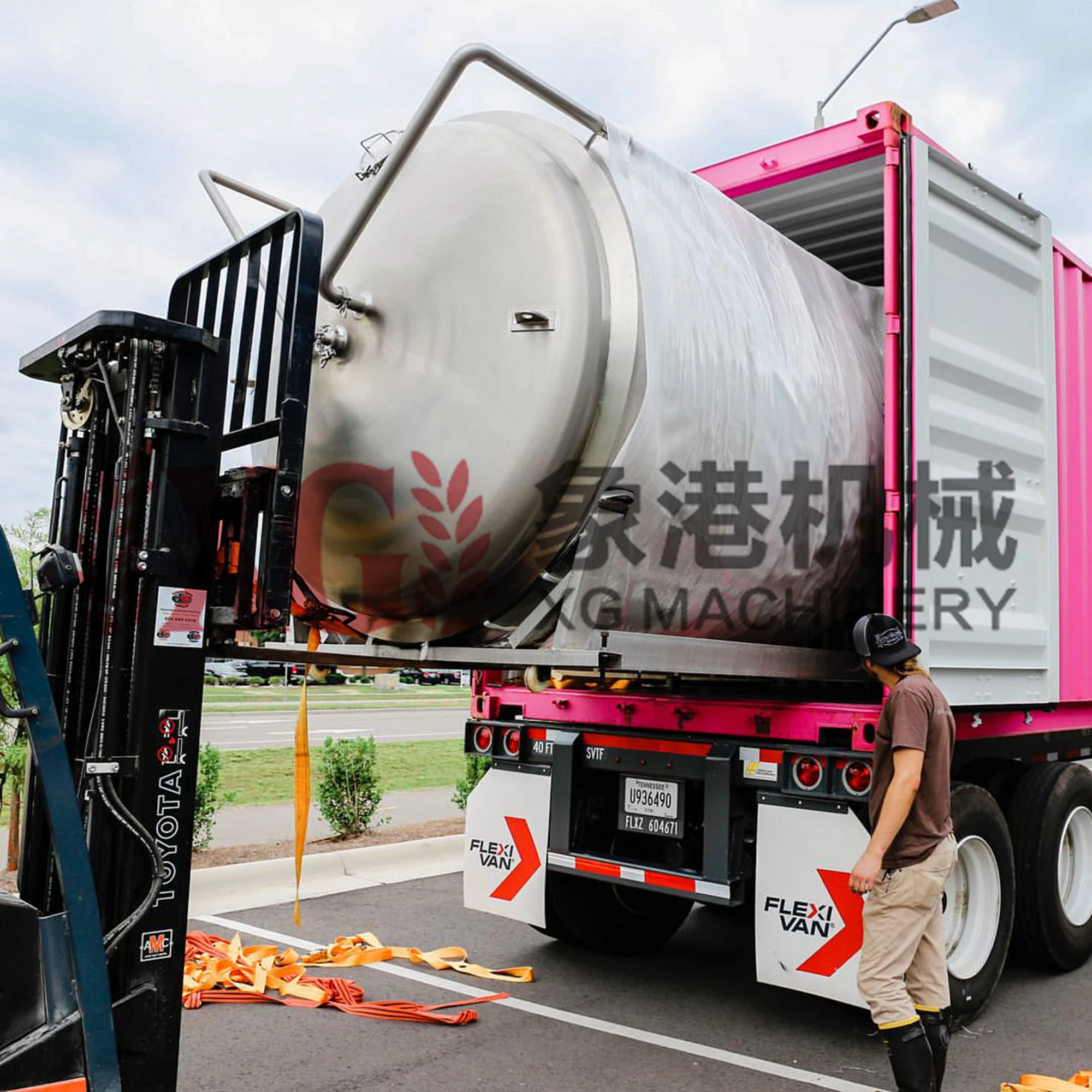 8000L 80HL изготовленный на заказ бак для пива из нержавеющей стали с жаккардовым покрытием пивоваренное оборудование