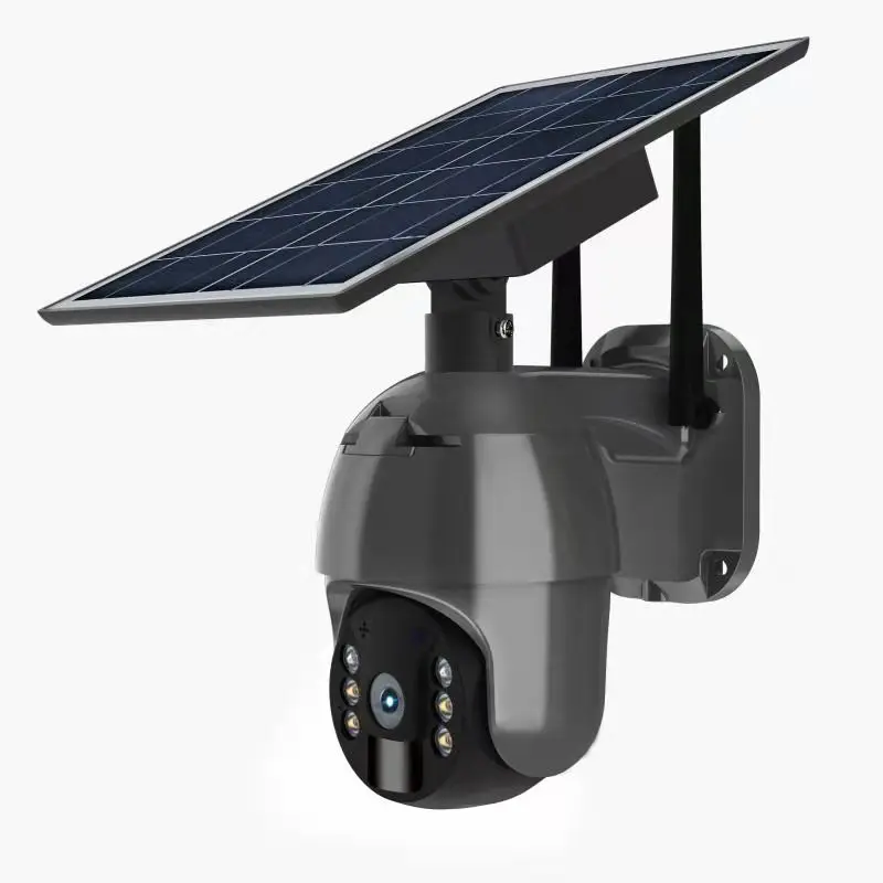 Наружные умные камеры наружного видеонаблюдения Tuya Smart 4G Wifi HD 1080P 2MP PTZ IP Netword на солнечной