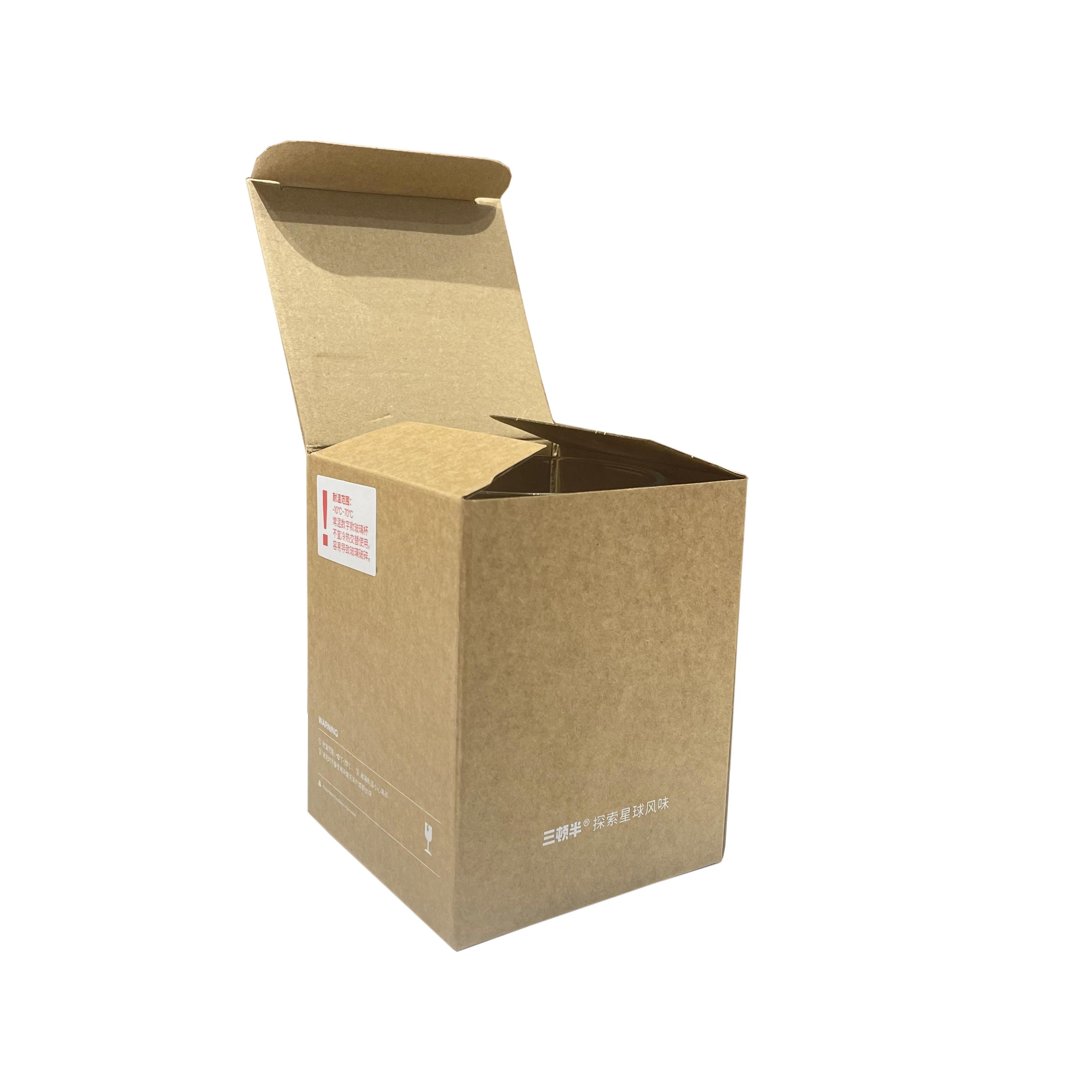 Rcycled Food Grade Cardboard White/Black/Kraft Paper Foldable Perfume Packaging 15ml bottle Paper Box Small With Custom Printing