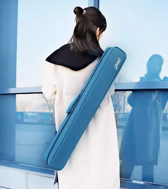 OEM Custom waterproof 2B 2S Billiard Cue Case pool cue bag with Crossbody Strap Convenient Carrying stick Storage