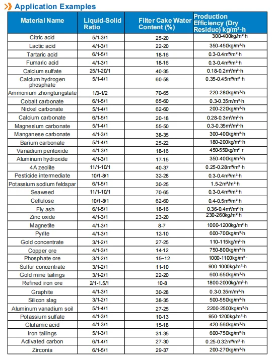 Customize Automatic Vacuum Filter Press Filter Press for Phosphoric Acid Filtration