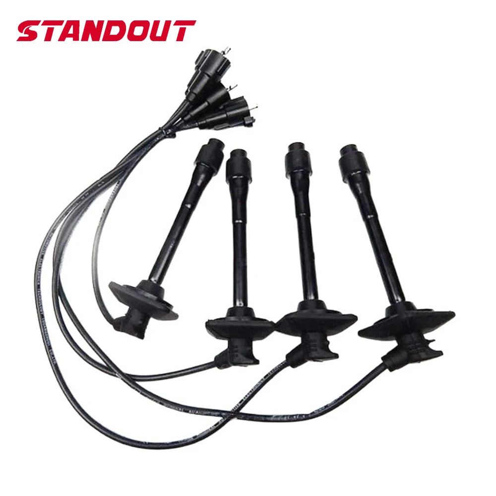 Ignition Spark Plugs Wire Cable 9091922400 Compatible with Toyota Camry Solara Rav4 L4 2.2L 90919-22400