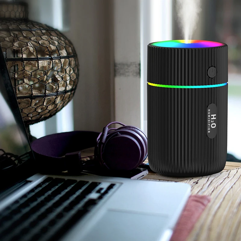 2022 Мини Портативный увлажнитель воздуха, цветной освежитель воздуха, аромадиффузор H2o 220 мл, Usb Ультразвуковой увлажнитель воздуха для автомобиля