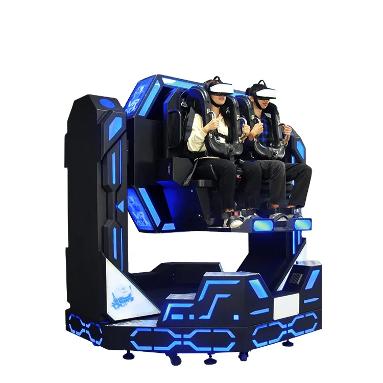 Парк аттракционов 1080 градусов 9D Vr американские горки игровой автомат симулятор виртуальной реальности полный комплект