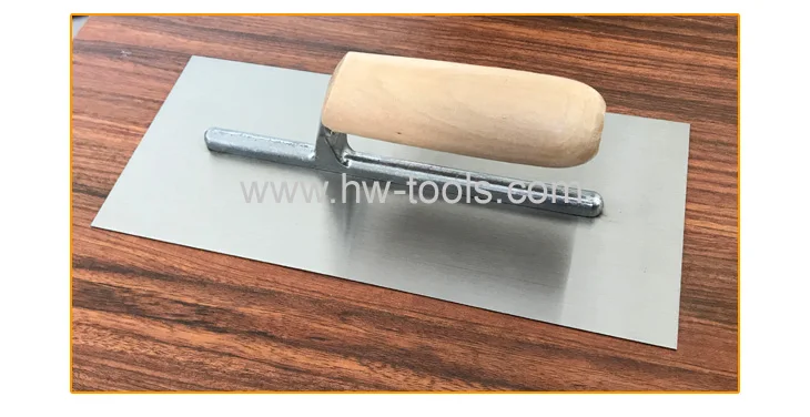 Plastering trowels with carbon steel blade plastic handle TROWEL