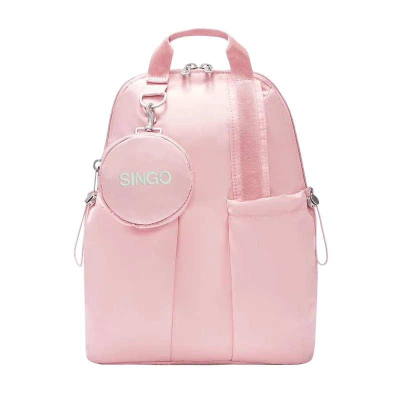 Fashion Pink Backpack Bag And Handbag For Women 2024 Mini Backpacks School Bags