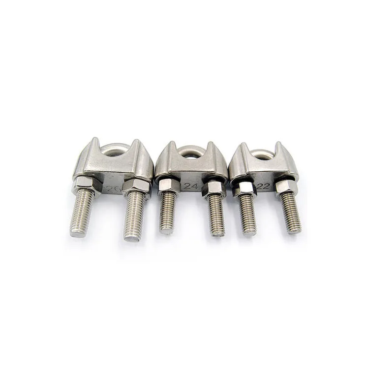 China wholesale DIN741stainless steel wire rope clamp
