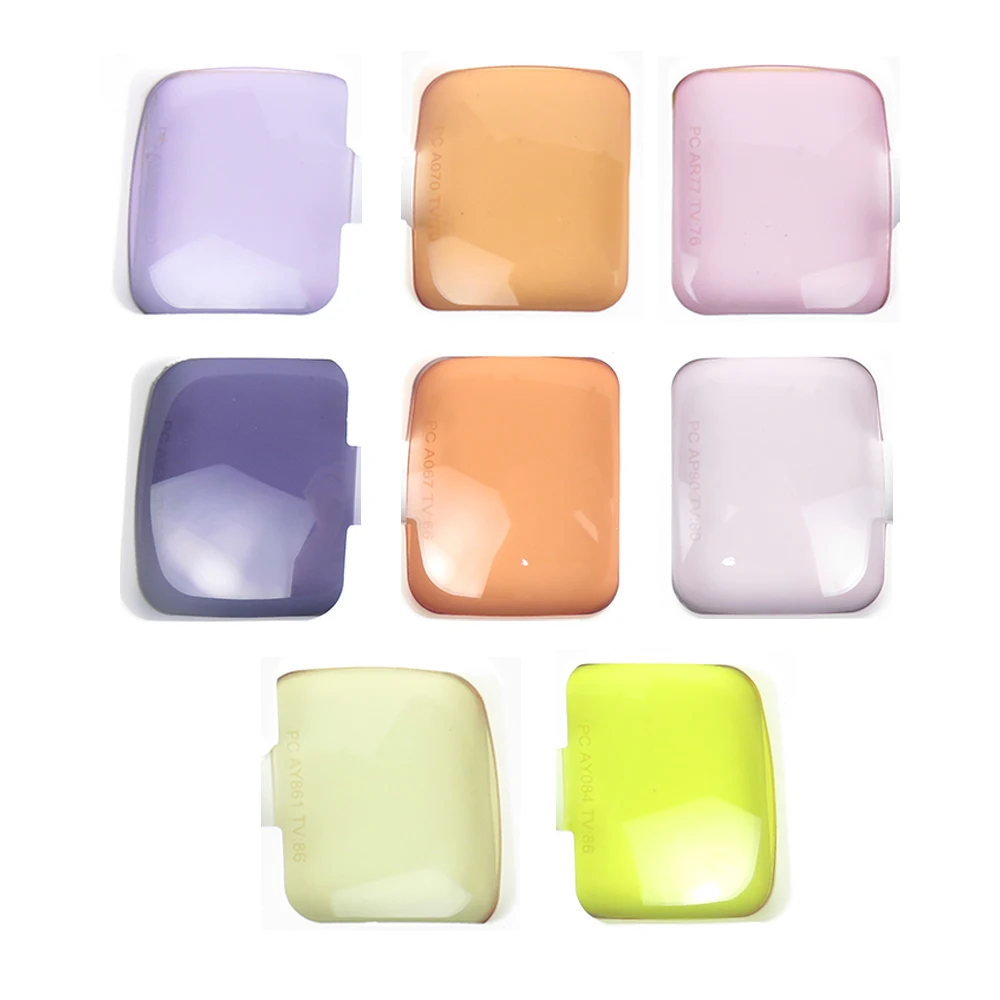 PC Anti-scratch Impact-Resistant Outdoor Resistance Polycarbonate Sun Lenses Wholesale Fashion Color Sunglasses Lenses