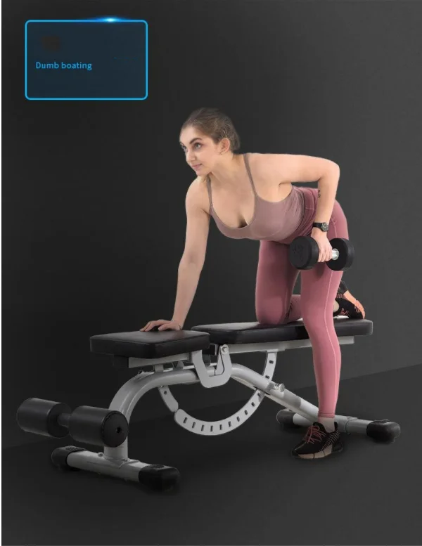 Многофункциональный тренажер для груди и живота с ремнем, тренажер для рук, приседание, скамейка для гантелей, стойка для штанги, скамейка для тяжелой атлетики