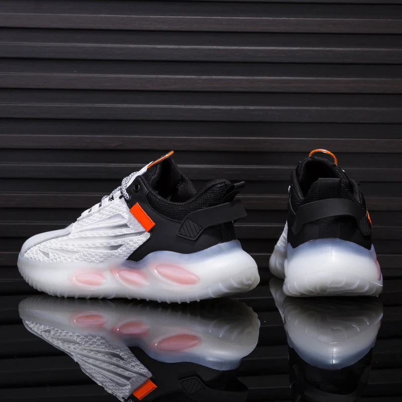 Adit High Quality Men Casual White Tennis Shoes Basketball Style Shoes Men Fashion Sneakers Walking Style Shoes
