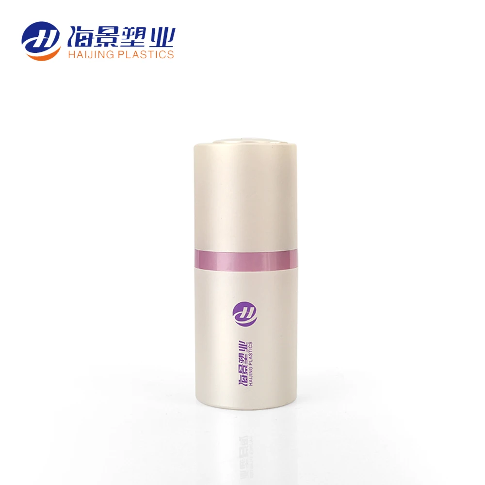 white color Airless Pump Lotion Bottle Manufacturer Cosmetic Plastic Screen Printing Logo 50 Ml Acrylic PUMP Sprayer bottle