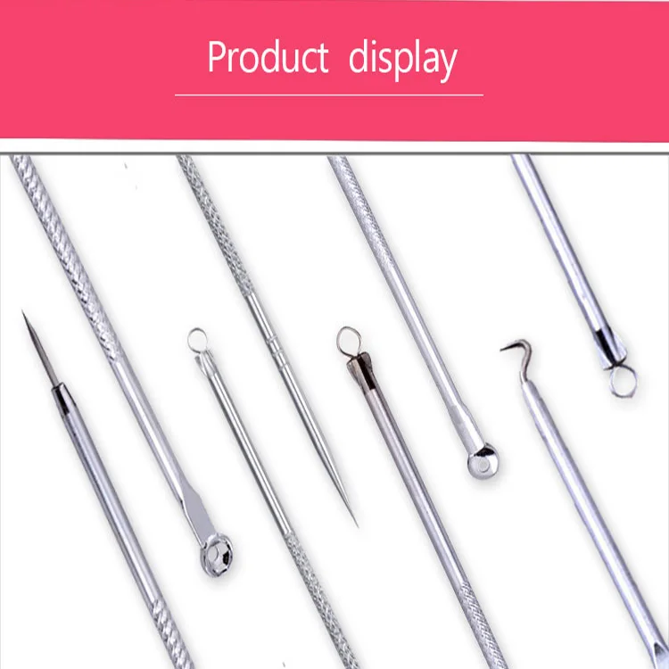 acne needle extractor needle remover tool stainless steel blackhead removal acne needle set
