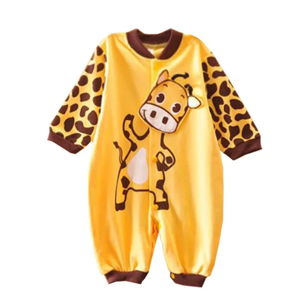 Весенне-осенний Детский комбинезон с диагональным вырезом, детская одежда для скалолазания, Одежда для новорожденных 3-12 месяцев