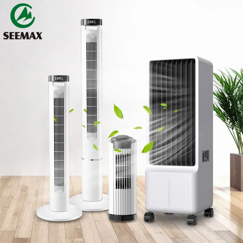 Fan Manufacturer Standing Water Cooler Pedestal Tower Air Conditioner Water Mist Fan Evaporative Air Cooler Electric Fan