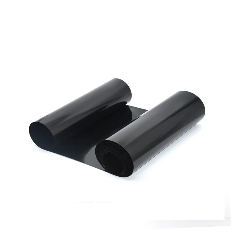 Both sides Matte Surface Black Color Mylar Polyester Insulation Film For Electro Acoustic