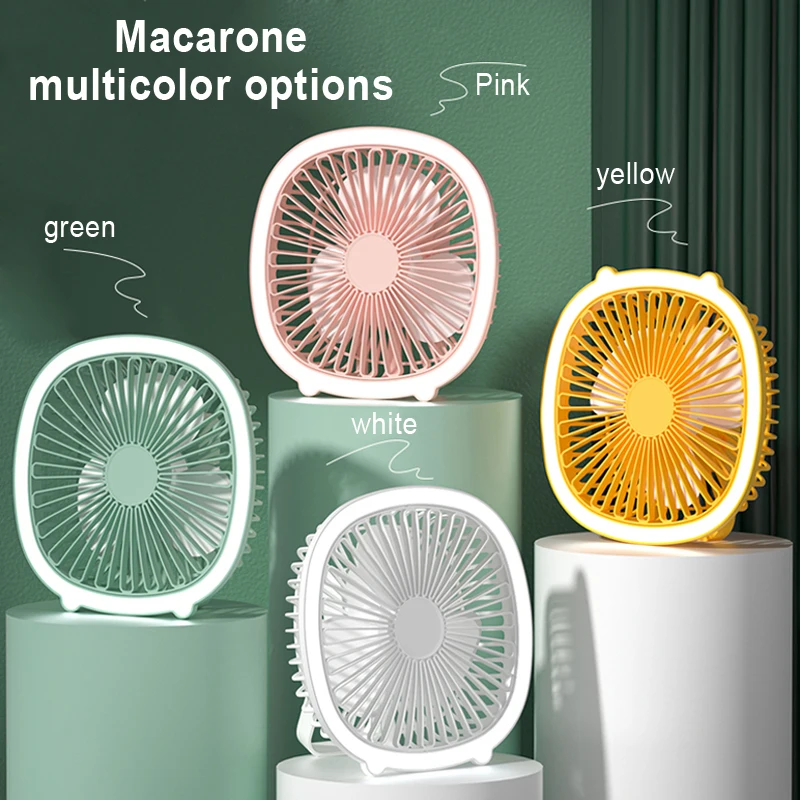 Desk lamp fan