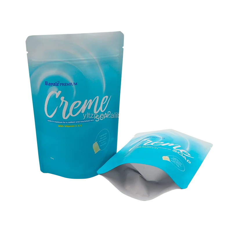 YLT Organic Natural Bath Soak Food Plastic Aluminium Foil Bags Hot Sale Custom Printing Matte Pouch Bath Salt Packaging